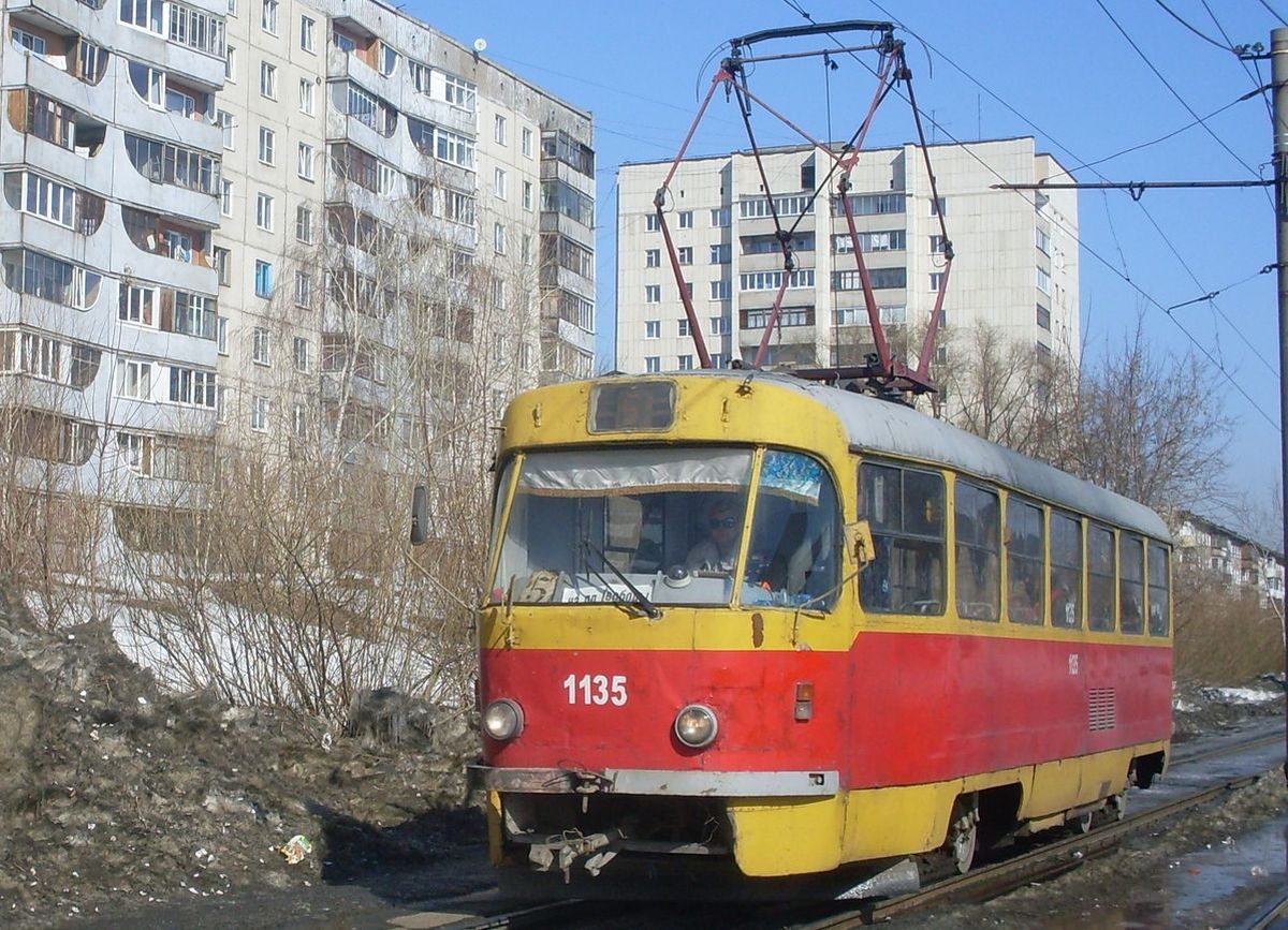 Barnaul, Tatra T3SU č. 1135 Barnaul, Tatra T3SU č. 1135
