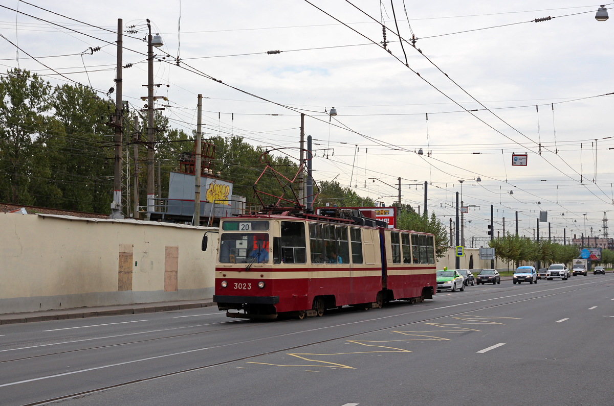 Saint-Petersburg, LVS-86K № 3023