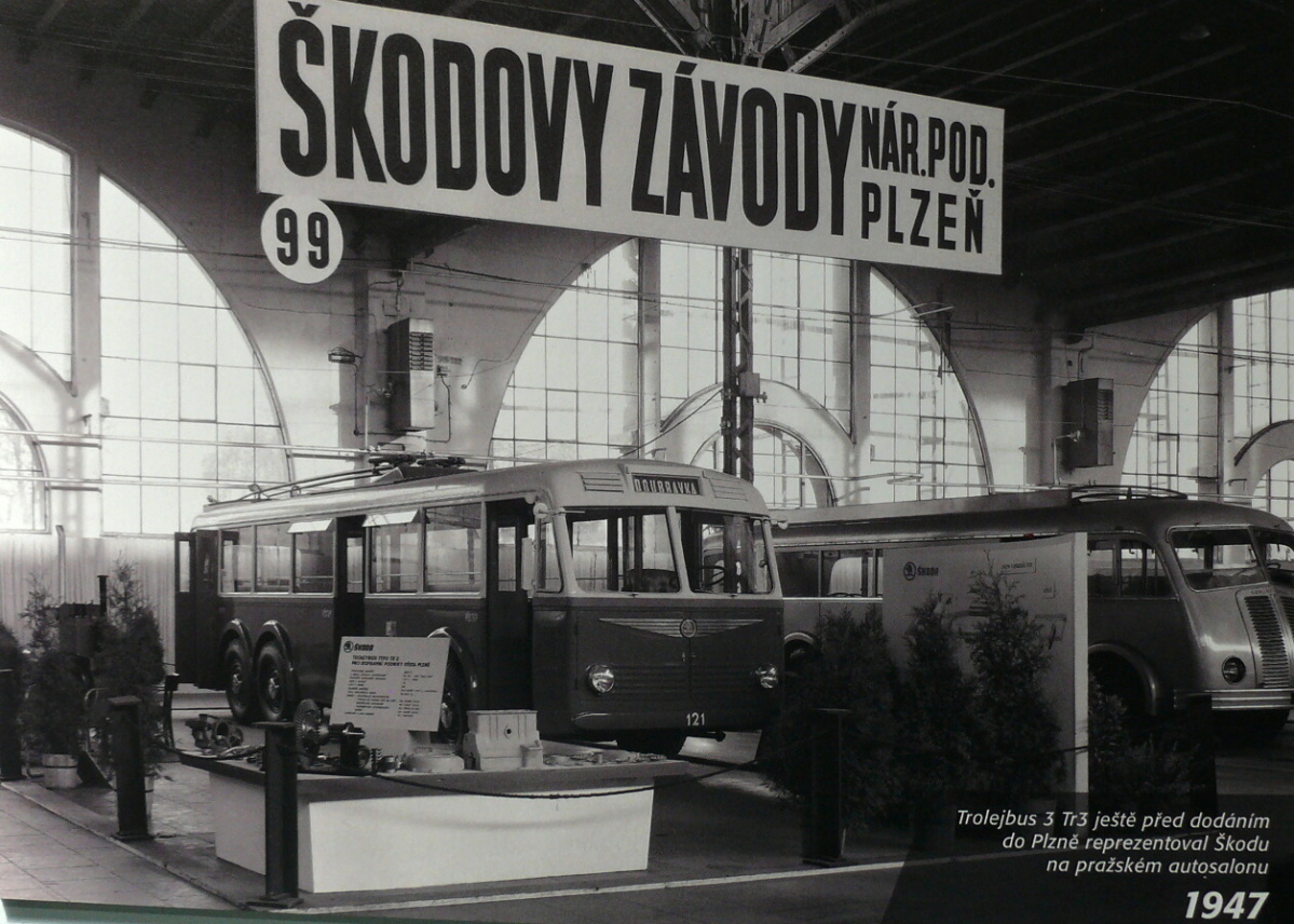 Пльзень, Škoda 3Tr3 № 121; Пльзень — Новые троллейбусы с завода Шкода