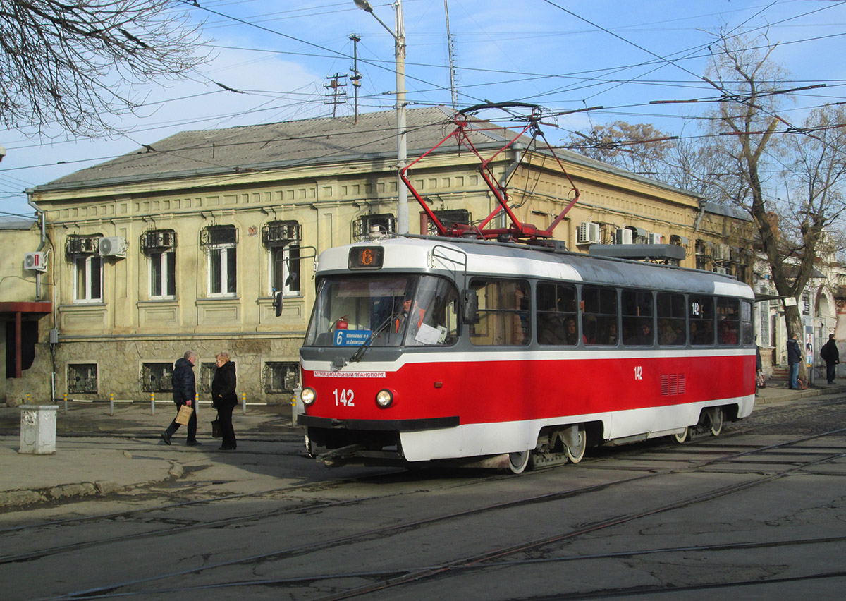 Краснодар, Tatra T3SU КВР МРПС № 142