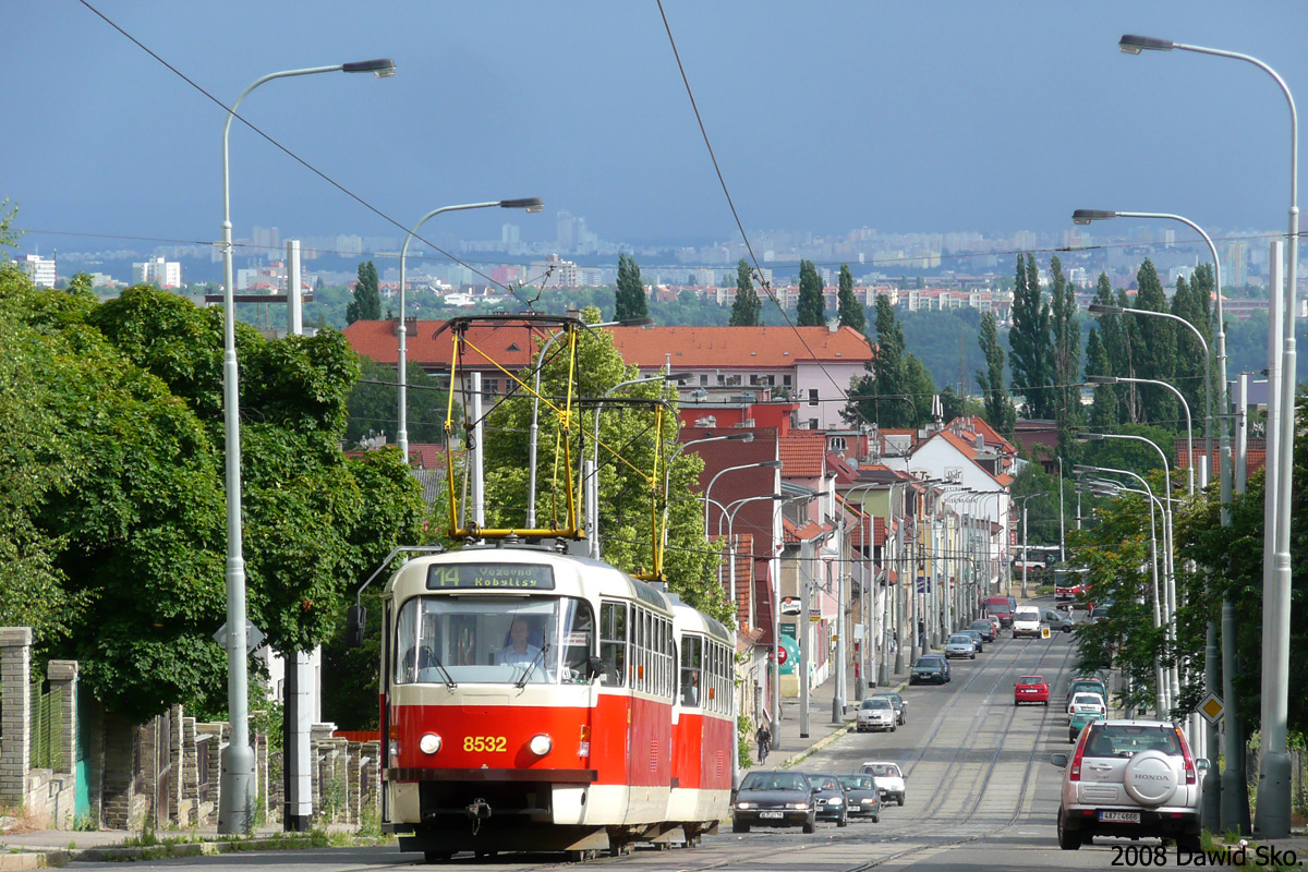 Прага, Tatra T3R.P № 8532
