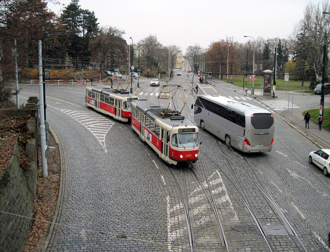 Прага, Tatra T3R.PV № 8151