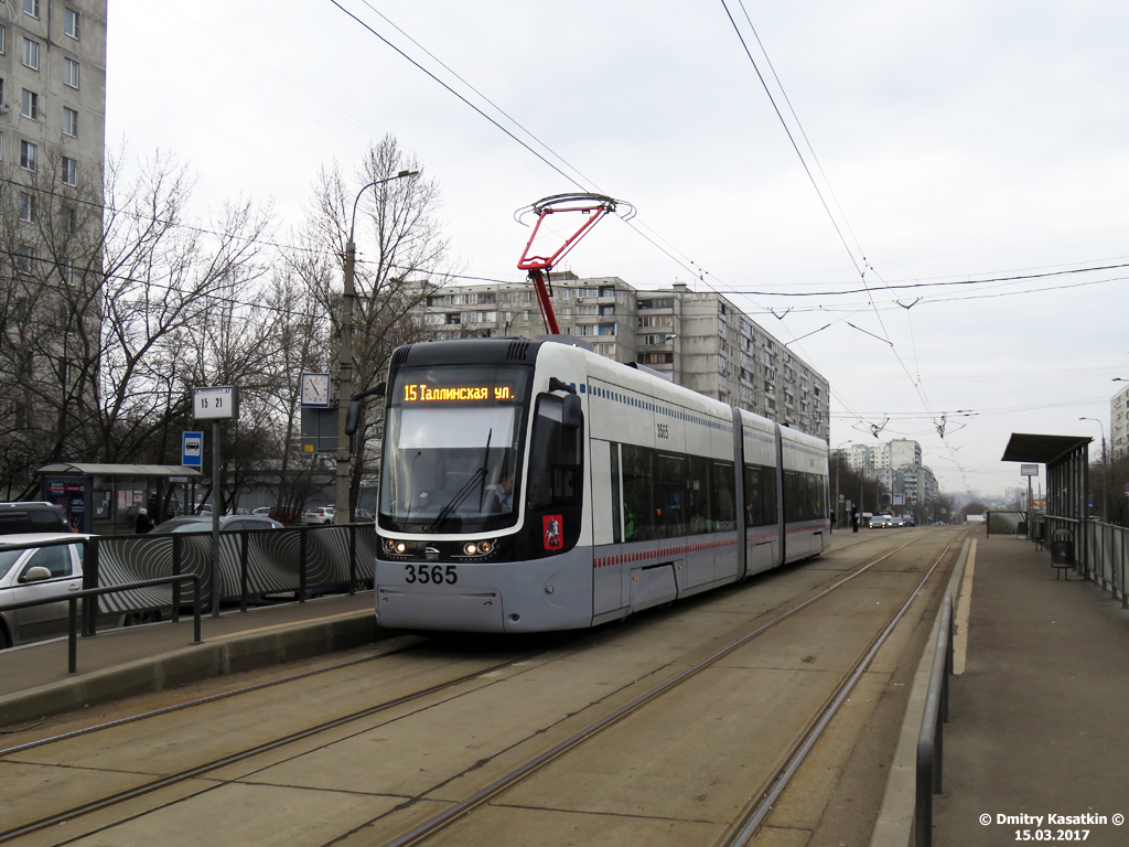 Москва, 71-414 (Pesa Fokstrot) № 3565