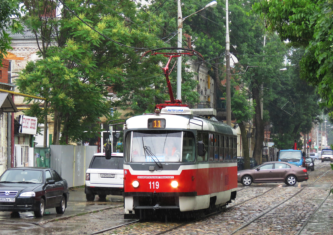 Краснодар, Tatra T3SU КВР МРПС № 119