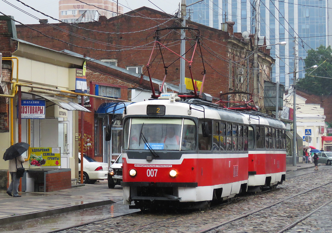 Краснодар, Tatra T3SU КВР ТРЗ № 007 Краснодар, Tatra T3SU КВР ТРЗ № 007