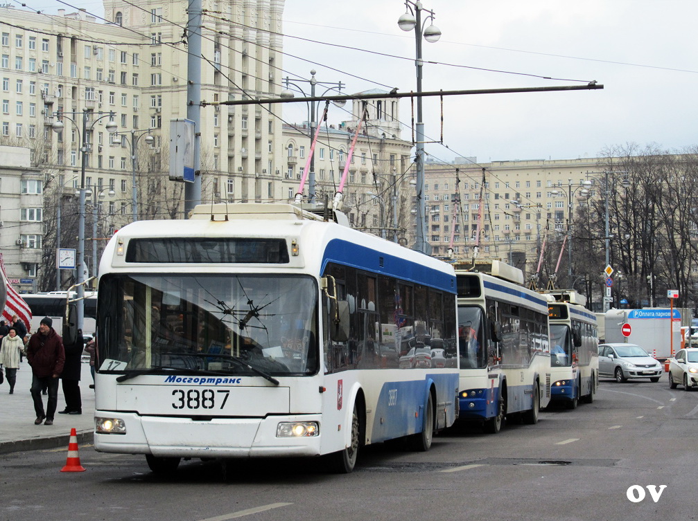 Москва, СВАРЗ-6235.01 (БКМ 32100М) № 3887