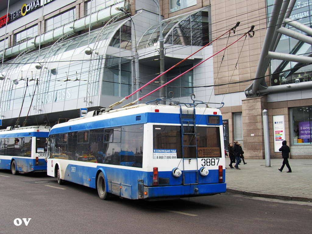 Москва, СВАРЗ-6235.01 (БКМ 32100М) № 3887