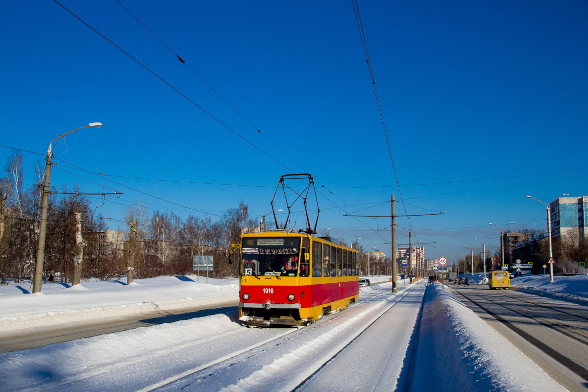 Барнаул, Tatra T6B5SU № 1016