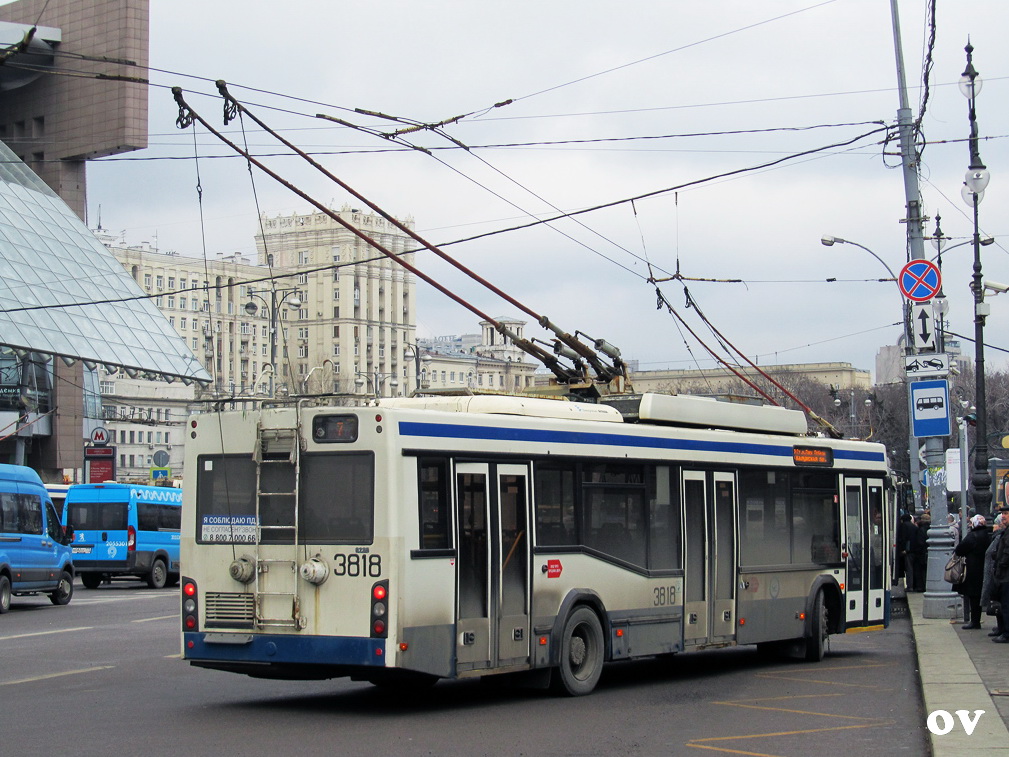 Москва, СВАРЗ-МАЗ-6235.00 № 3818