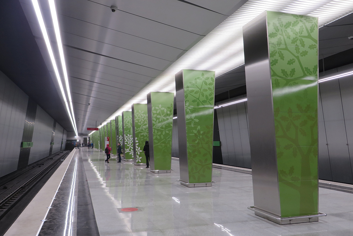 Москва — Метрополитен — [8] Калининско-Солнцевская линия