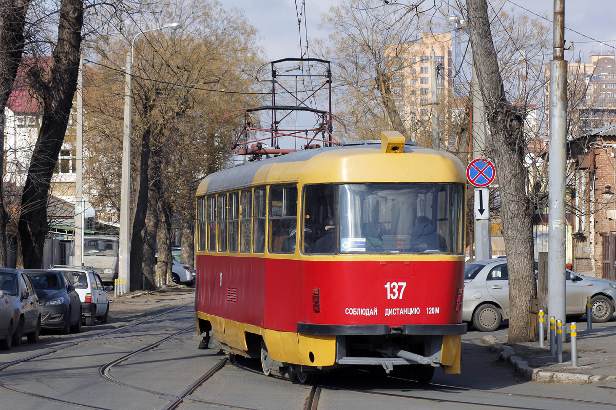 Краснодар, Tatra T3SU № 137