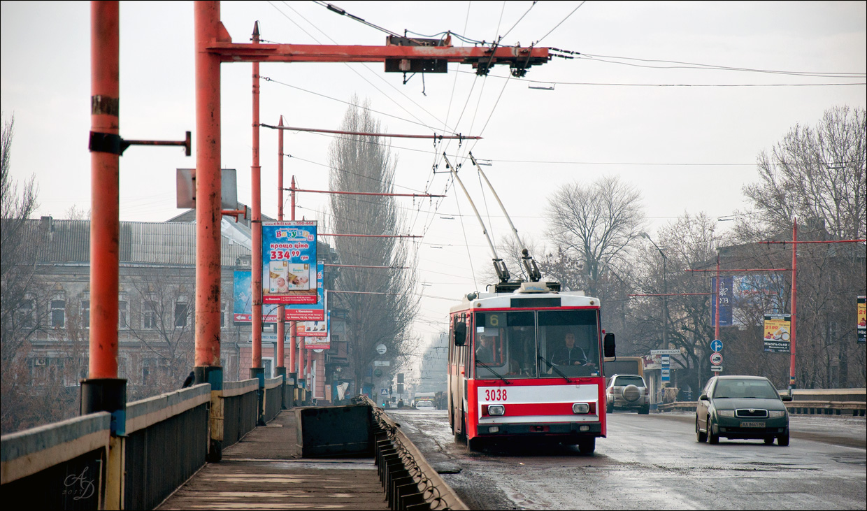 Николаев, Škoda 14Tr08/6 № 3038