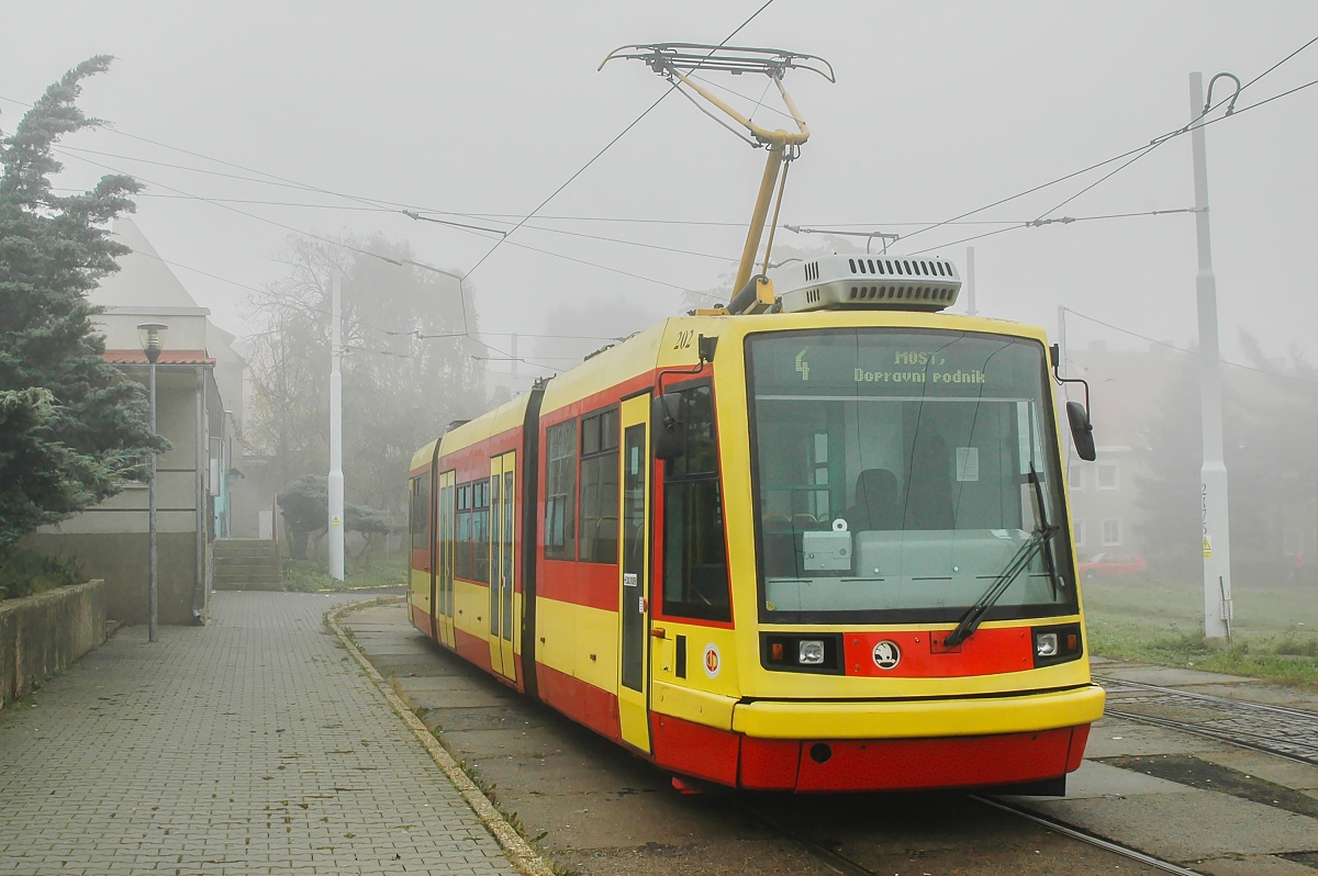 Мост ― Литвинов, Škoda 03T5 Astra/Anitra № 202