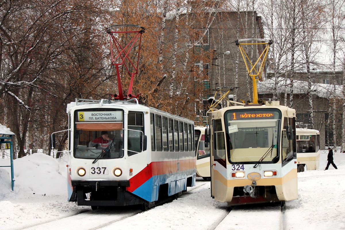 Томск, 71-608КМ № 337; Томск, 71-619КТ № 324