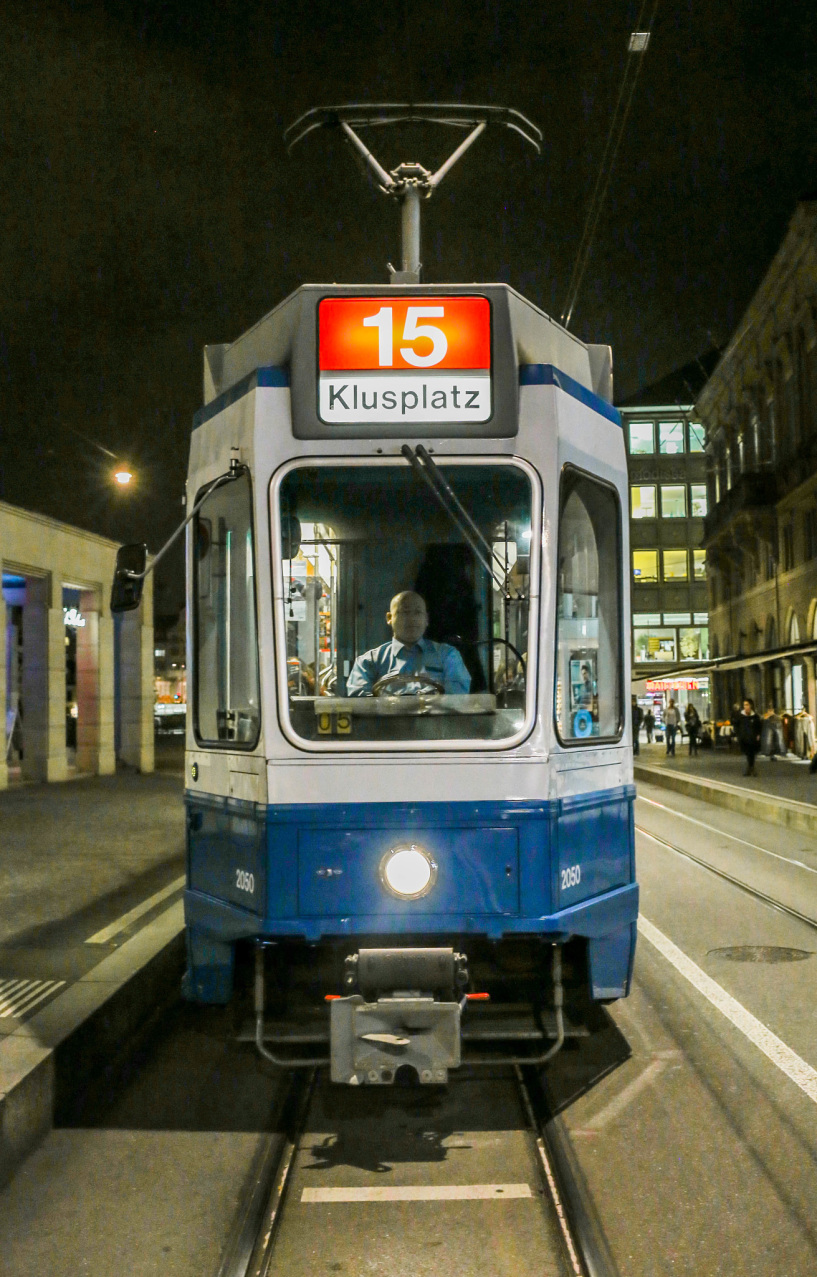 Цюрих, SWP/SIG/BBC Be 4/6 "Tram 2000" № 2050