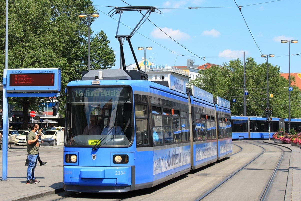 Мюнхен, Adtranz R2.2b № 2134
