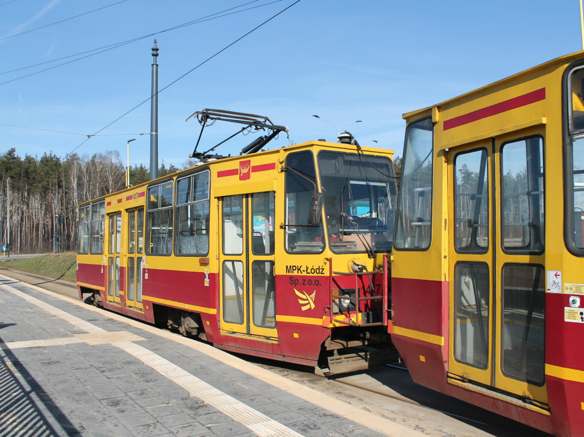 Лодзь, Konstal 805Na № 1417