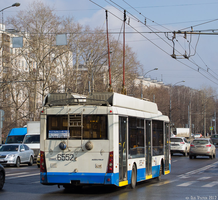 Москва, Тролза-5265.00 «Мегаполис» № 6552