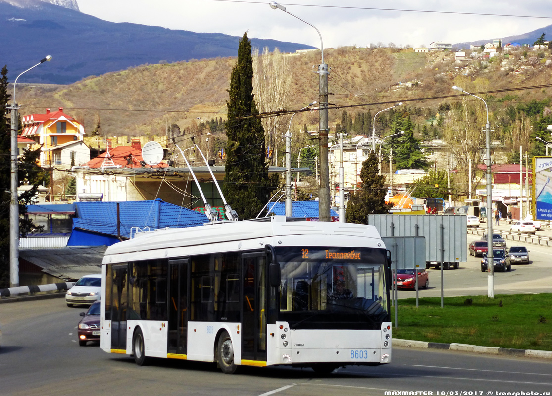 Крымский троллейбус, Тролза-5265.05 «Мегаполис» № 8603