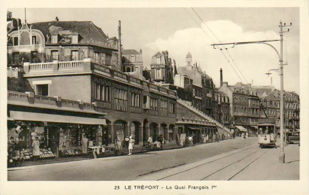 Le Tréport — Tramway d'Eu-Le Tréport-Mers — Old photos