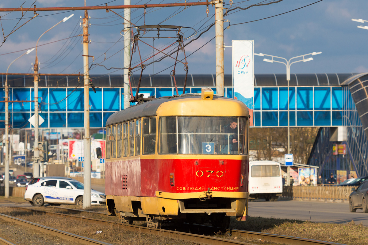 Орёл, Tatra T3SU № 070