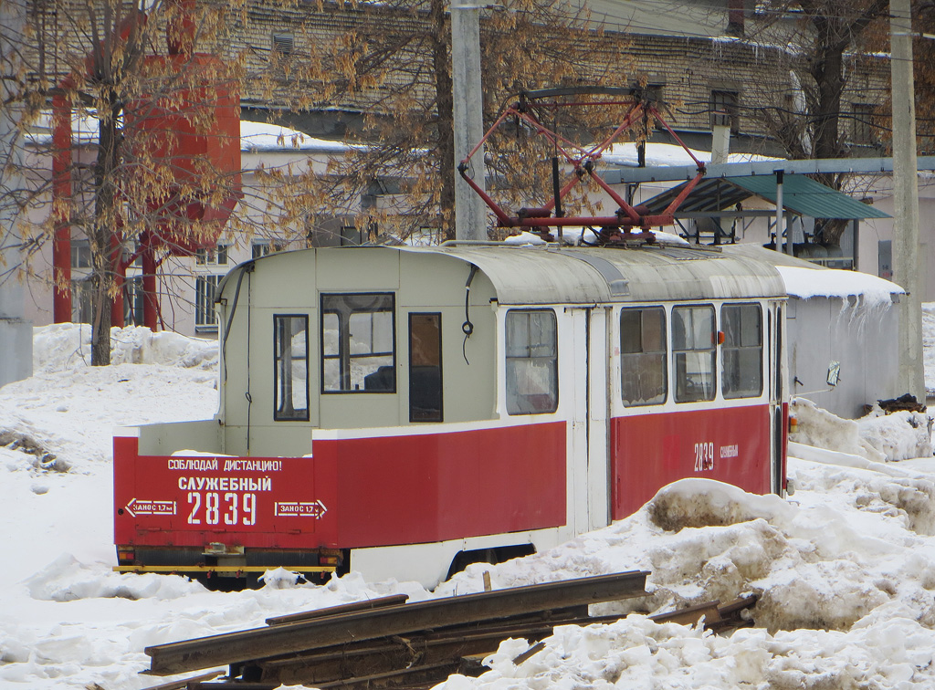Самара, Tatra T3SU № 2839; Самара — Северное трамвайное депо