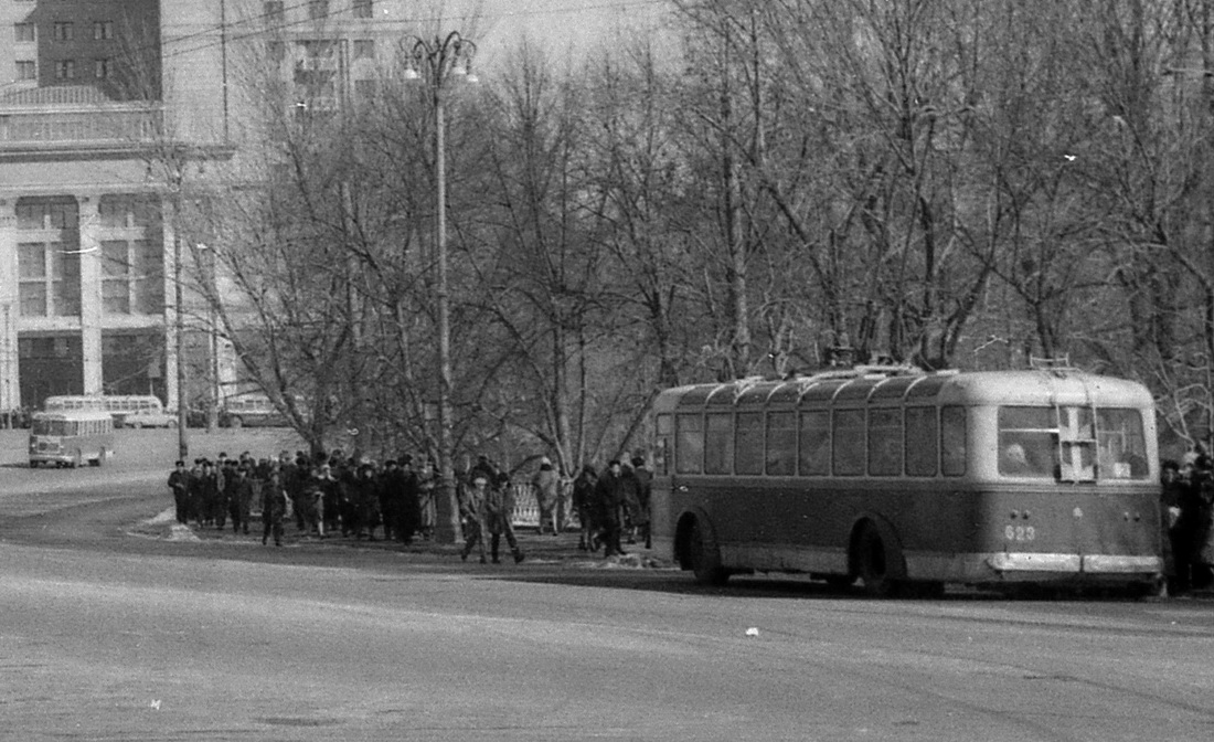 Москва, СВАРЗ МТБЭС № 623; Москва — Исторические фотографии — Трамвай и Троллейбус (1946-1991)