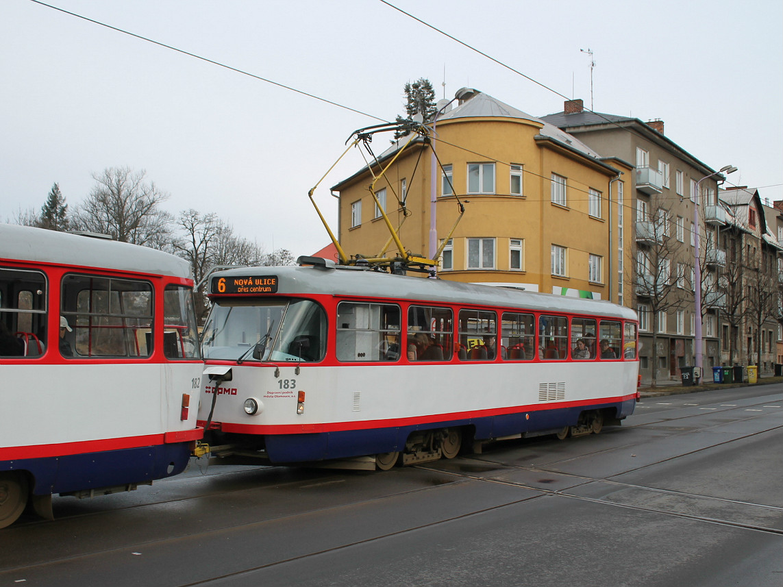 Olmütz, Tatra T3R.P Nr. 183