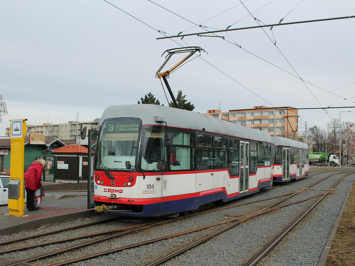 Olomouc, Vario LF+/O č. 104