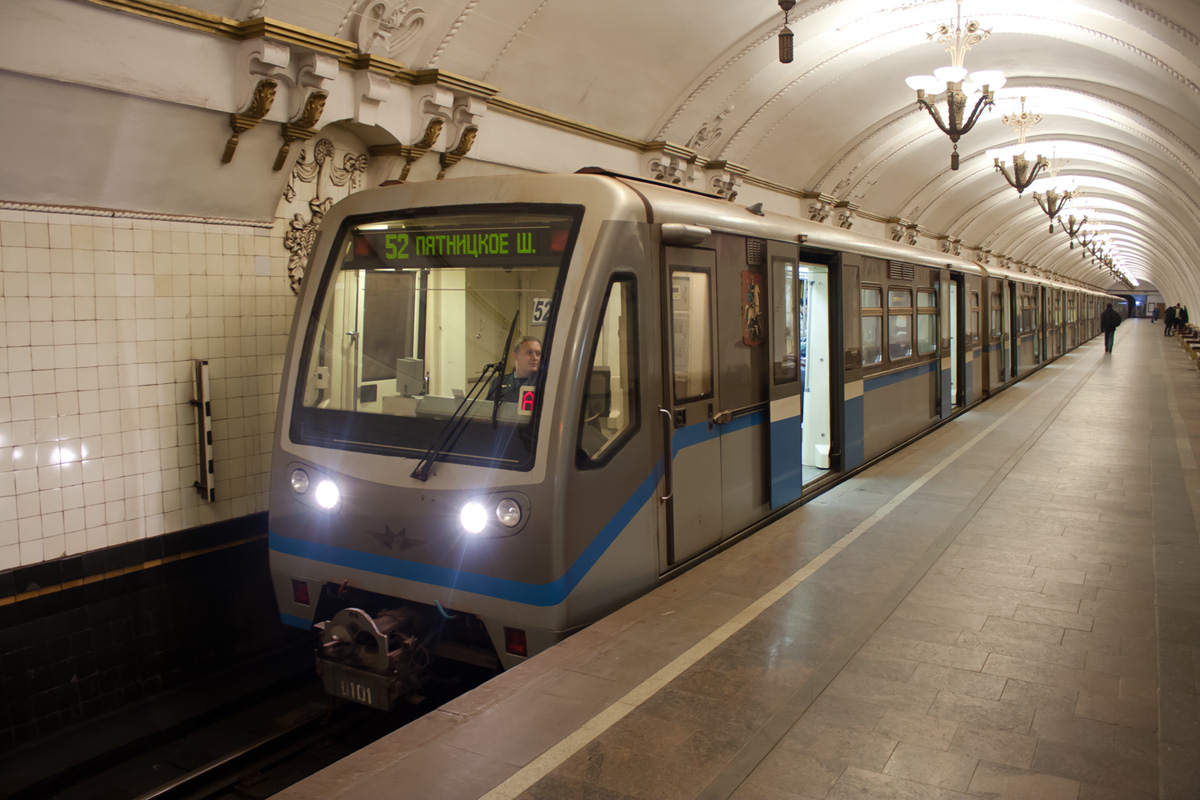 Москва, 81-740.1 «Русич» № 0101