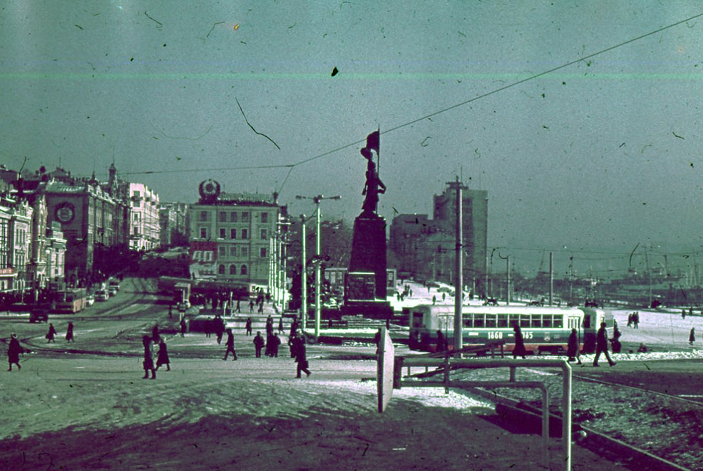 Vladivostok, RVZ-6M2 Br. 222; Vladivostok — Historic Photos — Tramway (1971-1990)