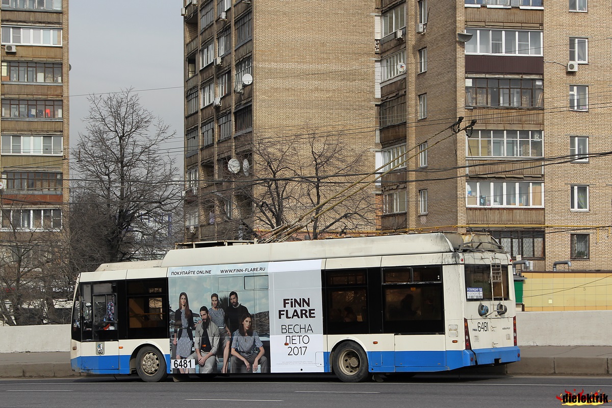 Москва, Тролза-5265.00 «Мегаполис» № 6481