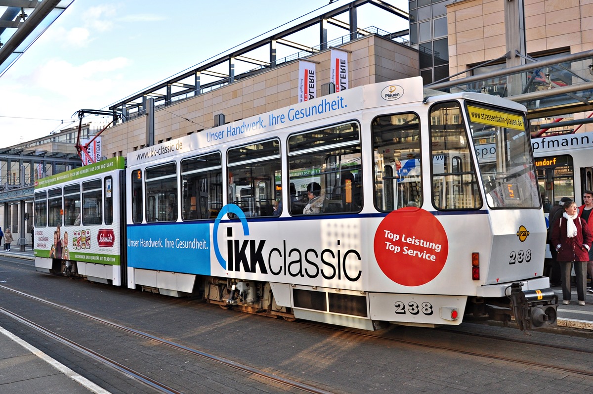 Плауэн, Tatra KT4DMC № 238