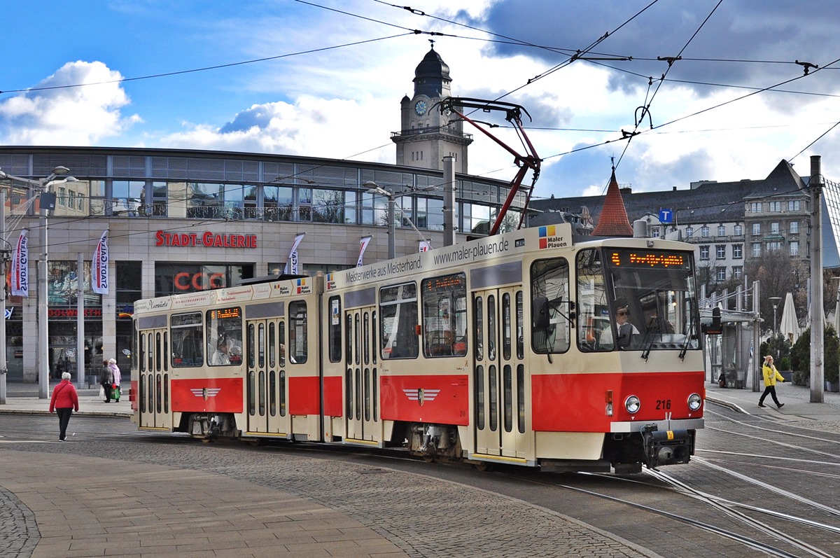 Плауэн, Tatra KT4DMC № 216