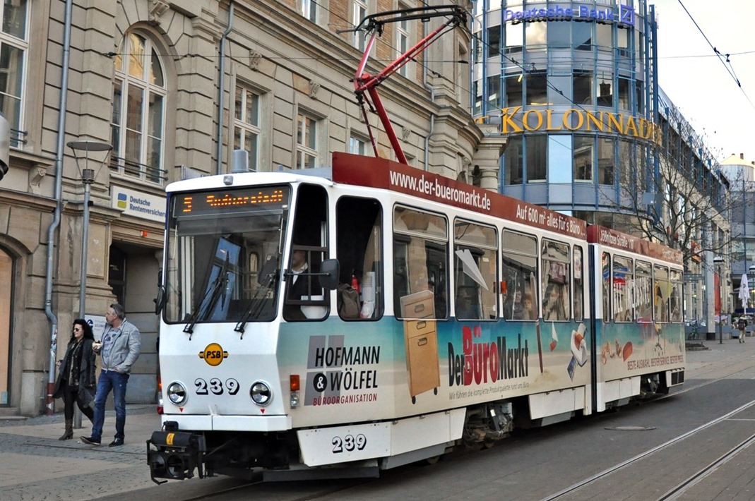 Plauen, Tatra KT4DMC č. 239 Plauen, Tatra KT4DMC č. 239