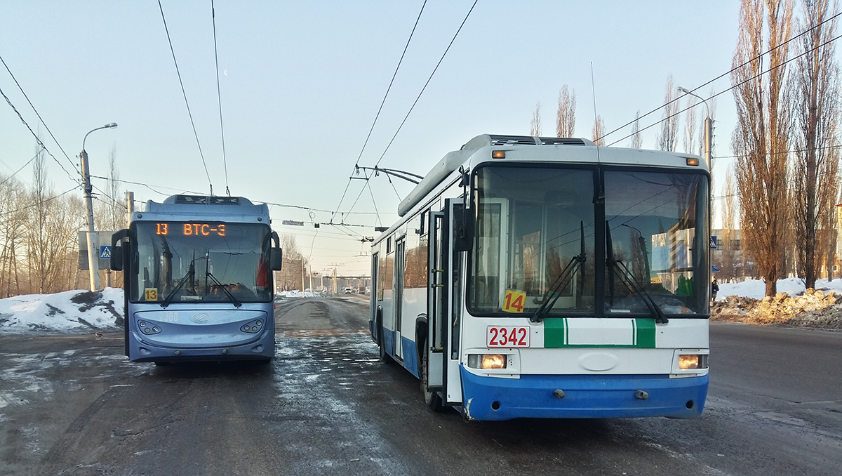 Стерлитамак, БТЗ-52763А № 2360; Стерлитамак, БТЗ-52767Р № 2342