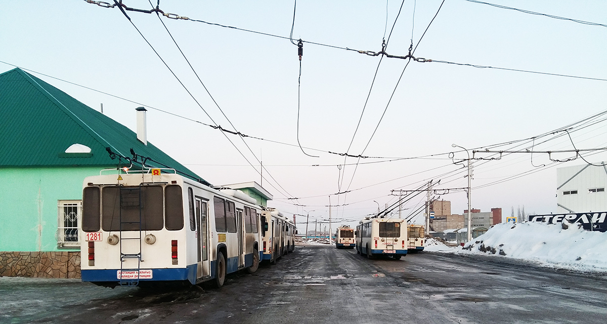 Стерлитамак, БТЗ-5276-04 № 1281; Стерлитамак — Конечные станции