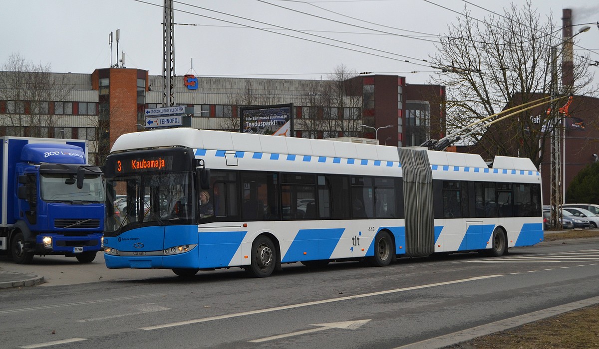 Таллин, Solaris Trollino III 18 AC № 443