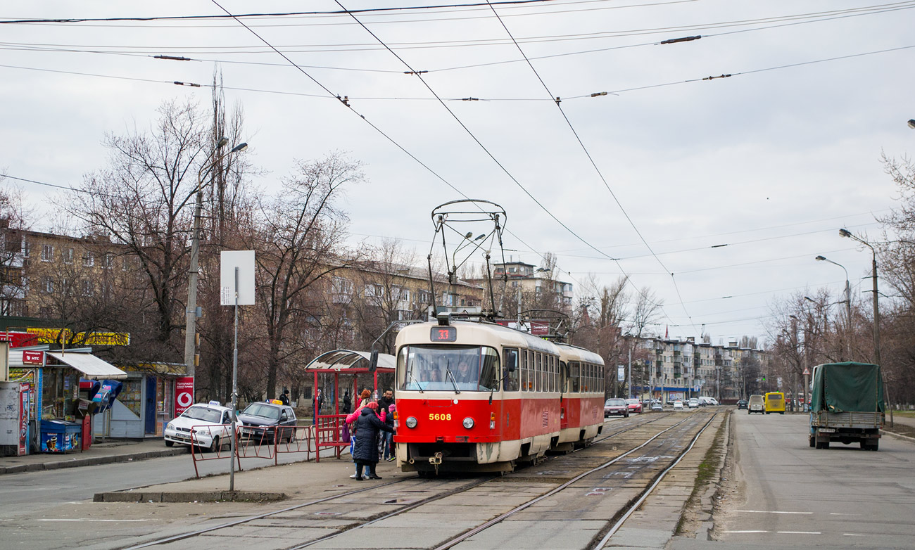 Киев, Tatra T3SUCS № 5608