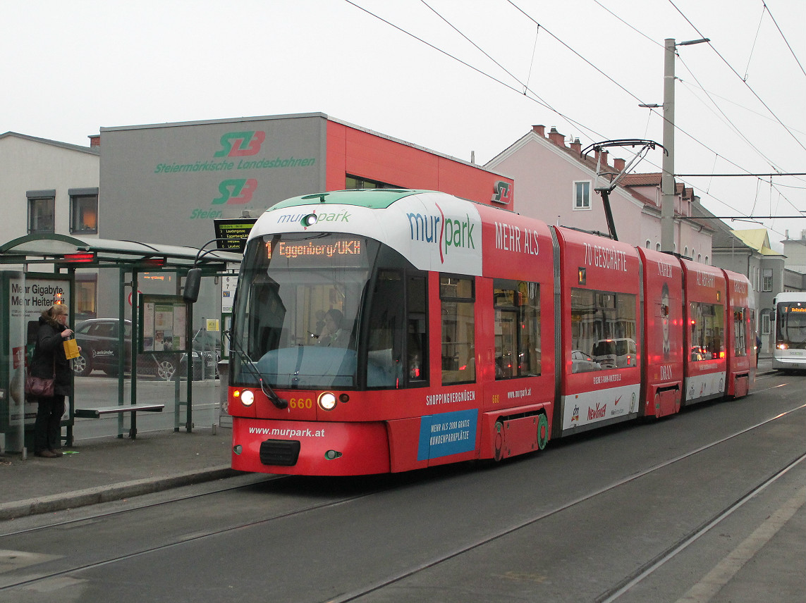 Грац, Bombardier Cityrunner № 660