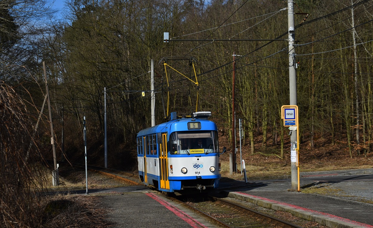 Острава, Tatra T3SUCS № 914