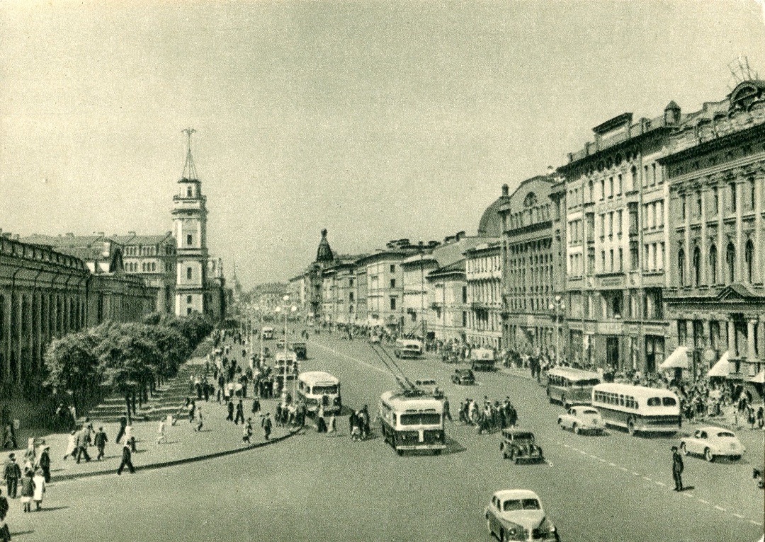 Санкт-Петербург — Исторические фотографии троллейбусов