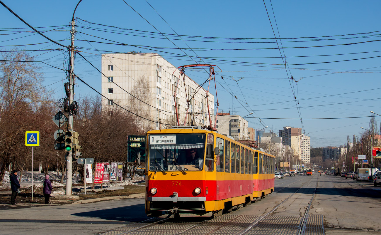 Екатеринбург, Tatra T6B5SU № 774