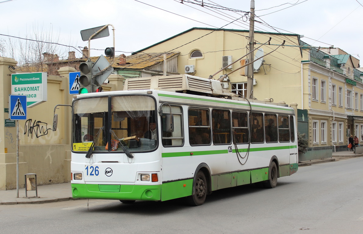Астрахань, ЛиАЗ-5280 № 126 Астрахань, ЛиАЗ-5280 № 126