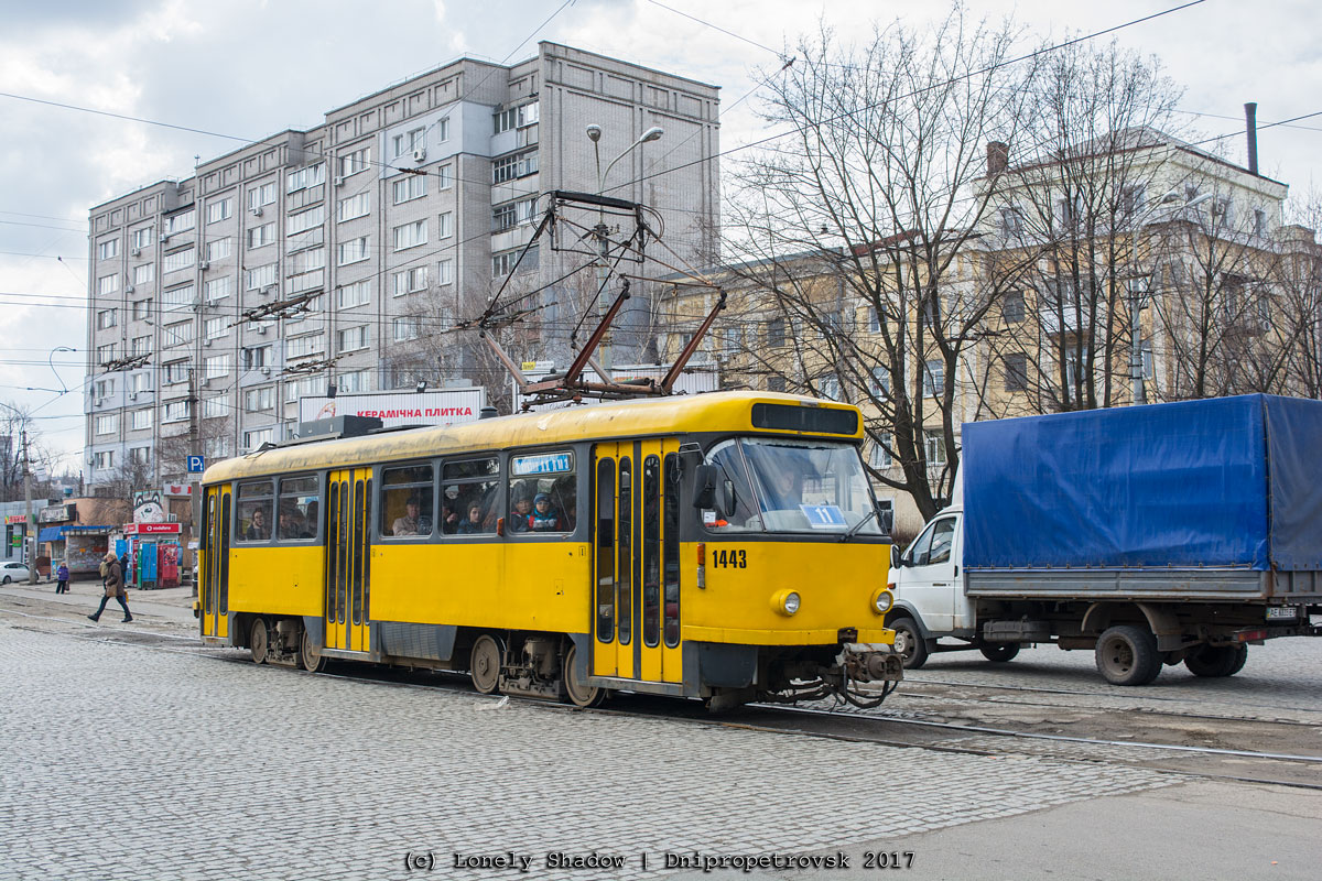 Днепр, Tatra T4D-MT № 1443