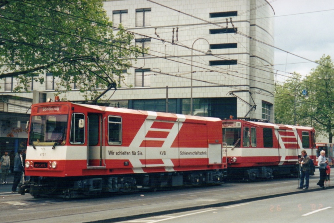 Cologne, Rail grinding car č. 6701 Cologne, Rail grinding car č. 6701