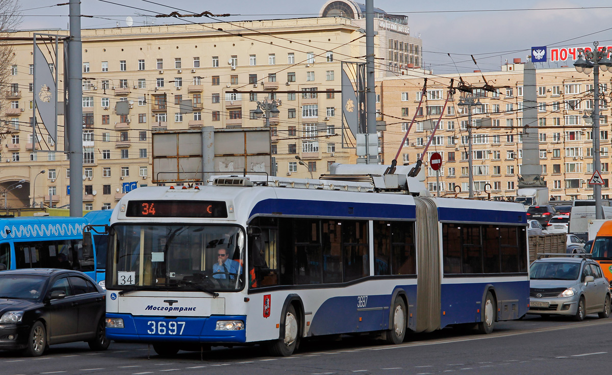Москва, СВАРЗ-6237 № 3697