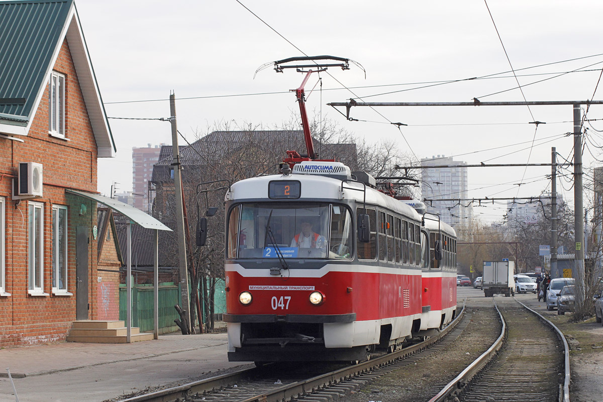 Краснодар, Tatra T3SU КВР МРПС № 047