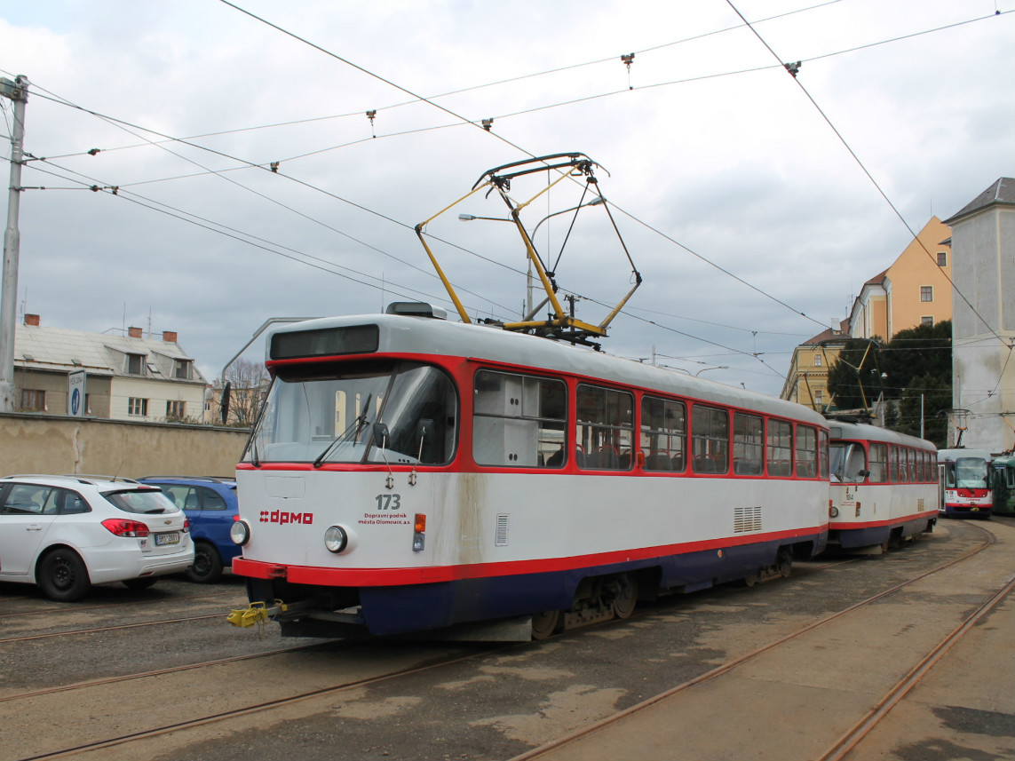 Olomouc, Tatra T3R.P Nr. 173