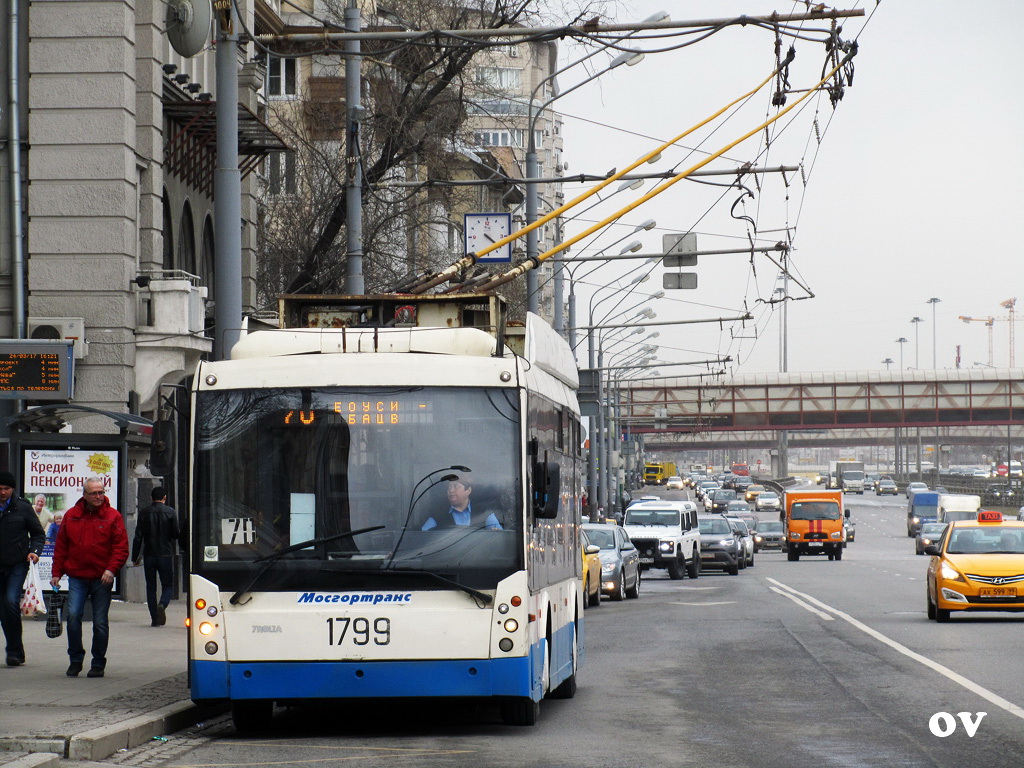 Москва, Тролза-5265.00 «Мегаполис» № 1799